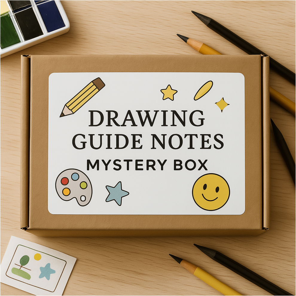 Drawing Guide Notes Drawing Guide Mystery Box – Drawing Guide Notes