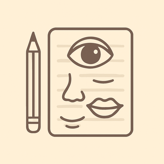 Facial Features Practice Sheets